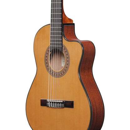 Ibanez GA5TCE3Q-AM Acoustic Electric Guitar | Amber High Gloss