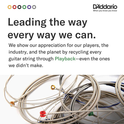 D'Addario EJ15 Phosphor Bronze Acoustic Guitar Strings Extra Light