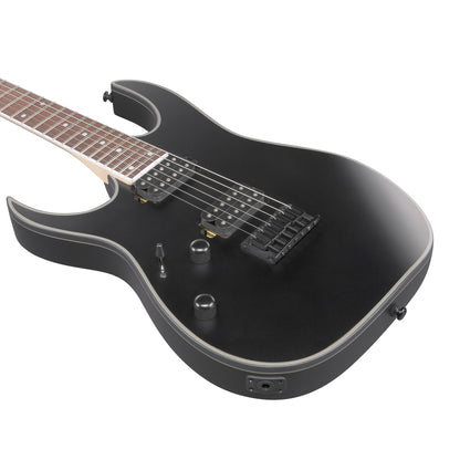 Ibanez RG421EXL-BKF Left Handed Electric Guitar | Black Flat