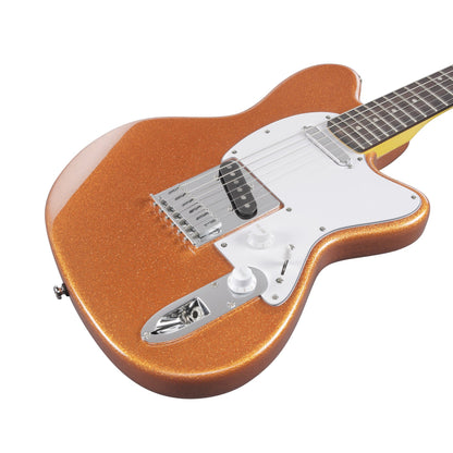 Ibanez YY20-OCS Yvette Young Signature Electric Guitar | Orange Cream Sparkle