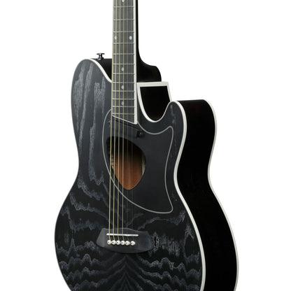 Ibanez TCM50-GBO - Acoustic Electric Guitar | Galaxy Black Open Pore
