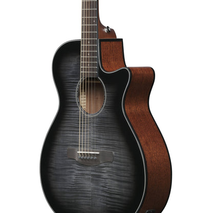 Ibanez AEG70-TCH - Acoustic Electric Guitar | Transparent Charcoal Burst High Gloss