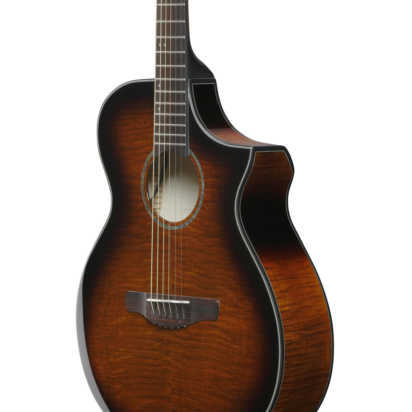 Ibanez AEWC400-AMS - Acoustic Electric Guitar | Amber Sunburst High Gloss