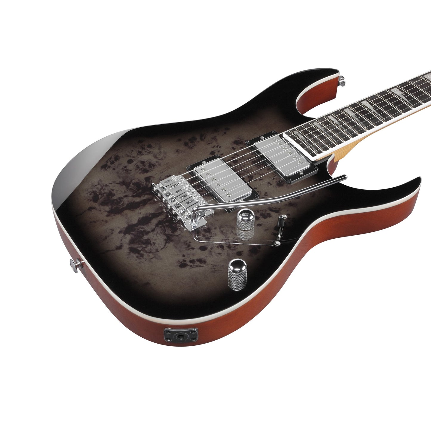 Ibanez GRG220PA1-BKB GIO Electric Guitar | Transparent Brown Black Burst