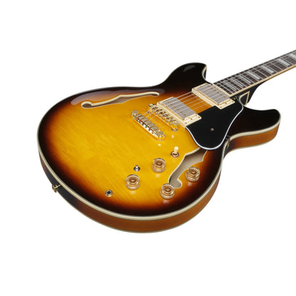 Ibanez JSM10EM-TTB John Scofield Hollow Body Guitar | Twotone Burst