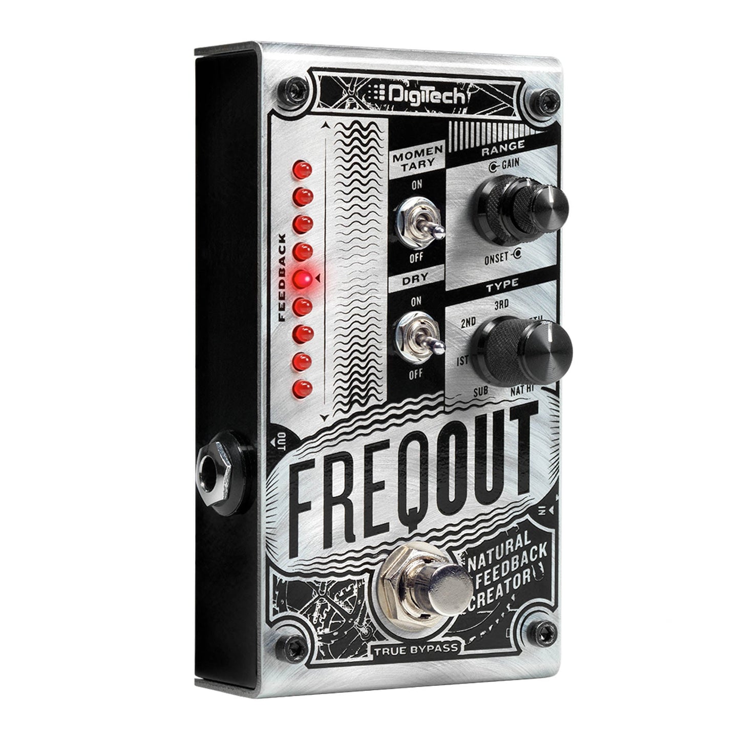 DigiTech FREQOUT-V-00 – Natural Feedback Creator Guitar Pedal