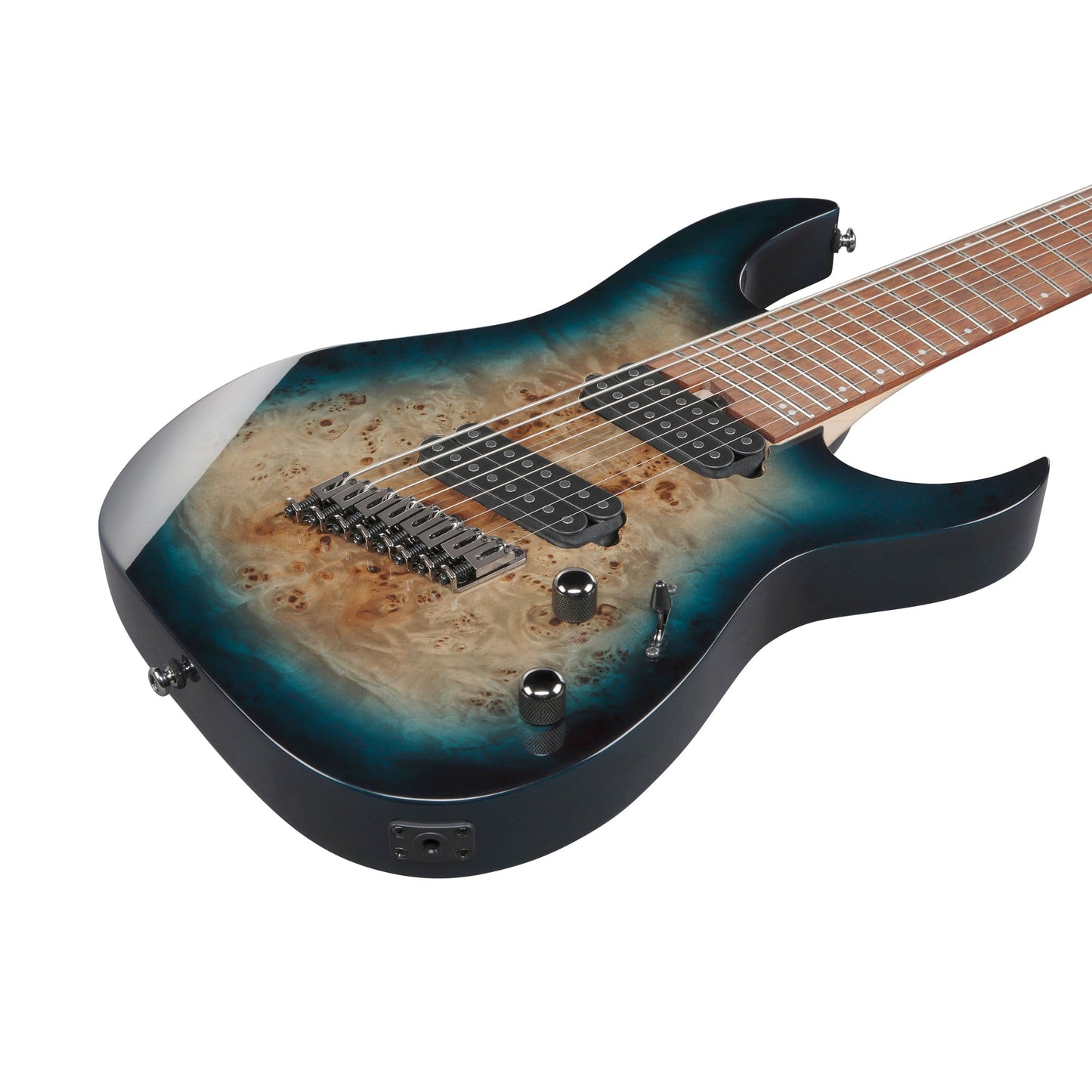 Ibanez RGMS8PB-CBS 8-String Electric Guitar | Cosmic Blue Starburst
