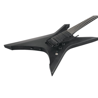 Ibanez XPTB620-BKF Iron Label Xiphos Electric Guitar | Black Flat
