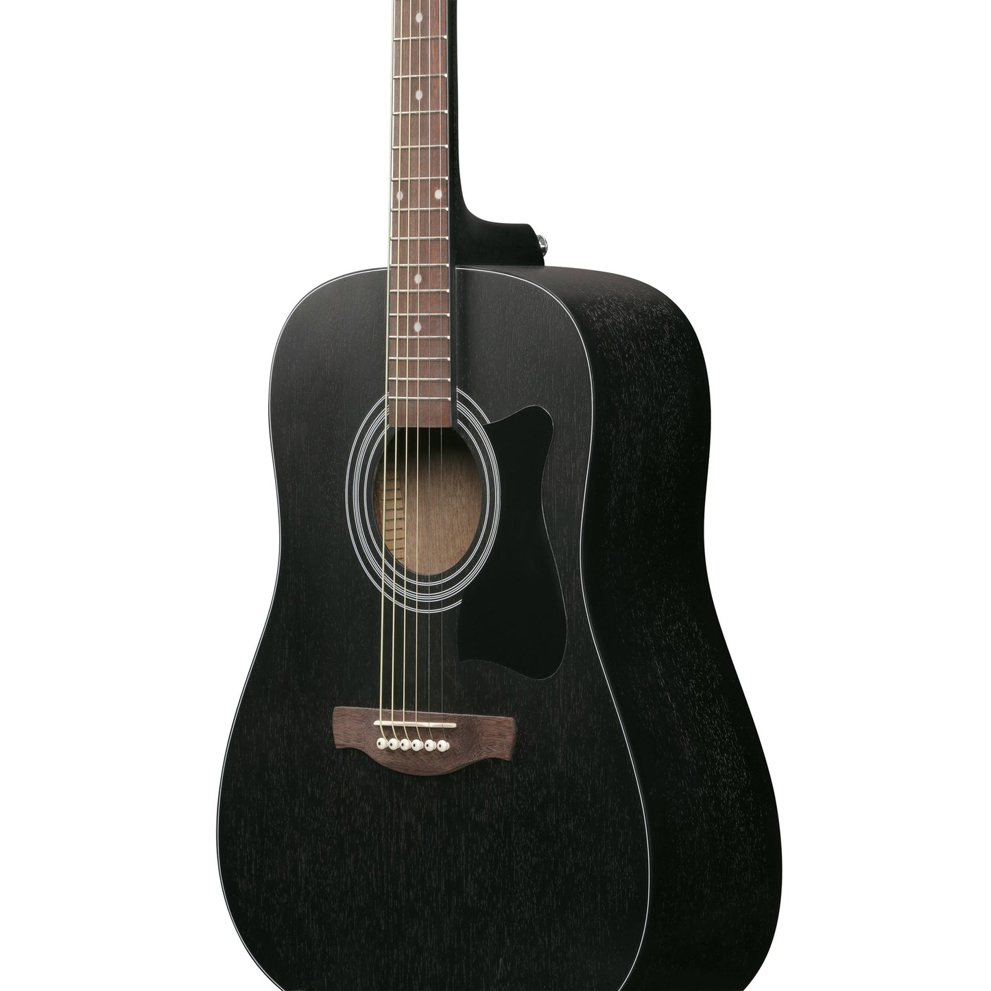 Ibanez V54NJP-WK - Dreadnought Acoustic Guitar | Weathered Black Open Pore