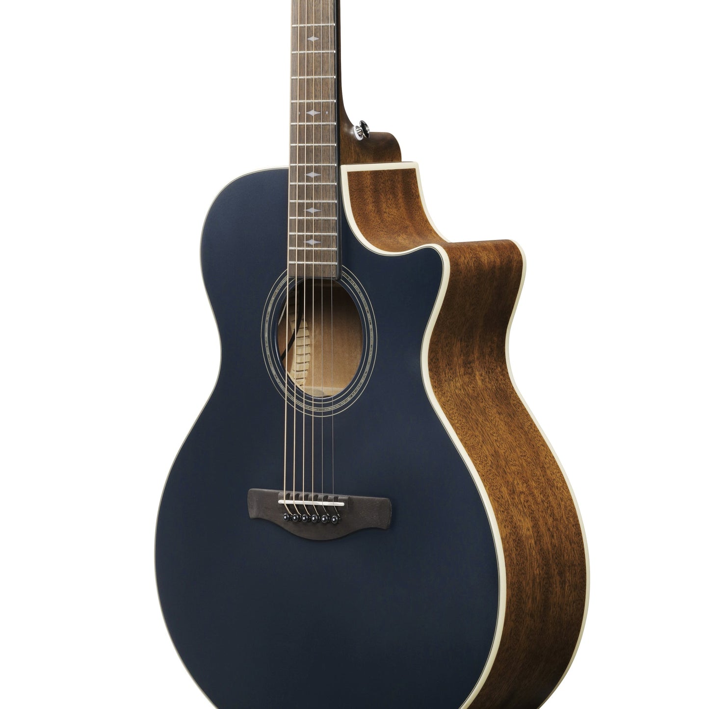 Ibanez AE100-DBF - Acoustic Electric Guitar | Dark Tide Blue Flat