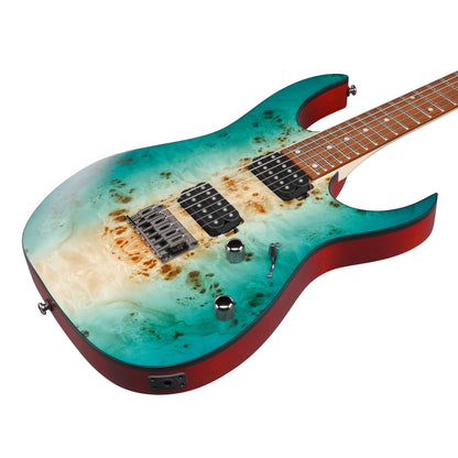 Ibanez RG421PB-CHF Electric Guitar | Caribbean Shoreline Flat