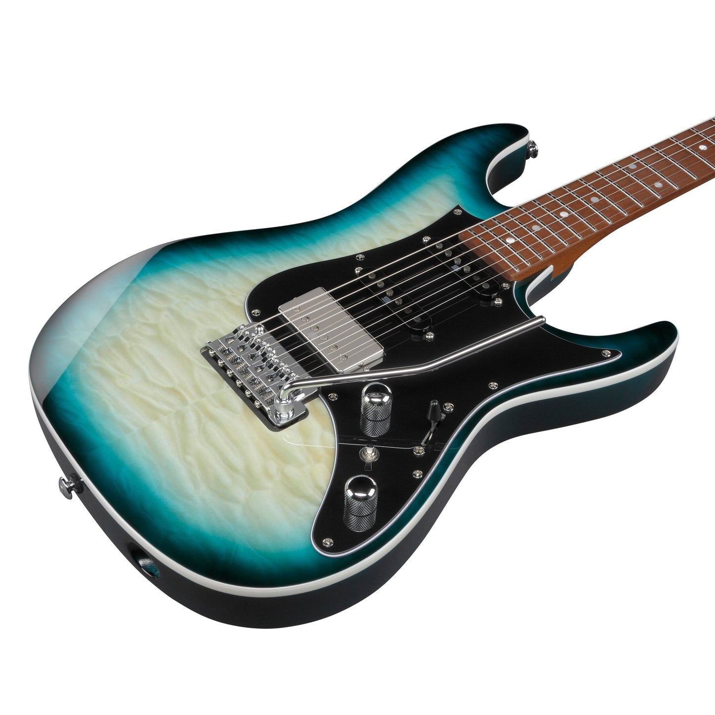 Ibanez AZ24P1QM-DOB Electric Guitar | Deep Ocean Blonde