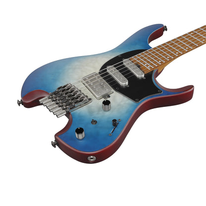 Ibanez QX54QM-BSM Electric Guitar | Blue Sphere Burst Matte