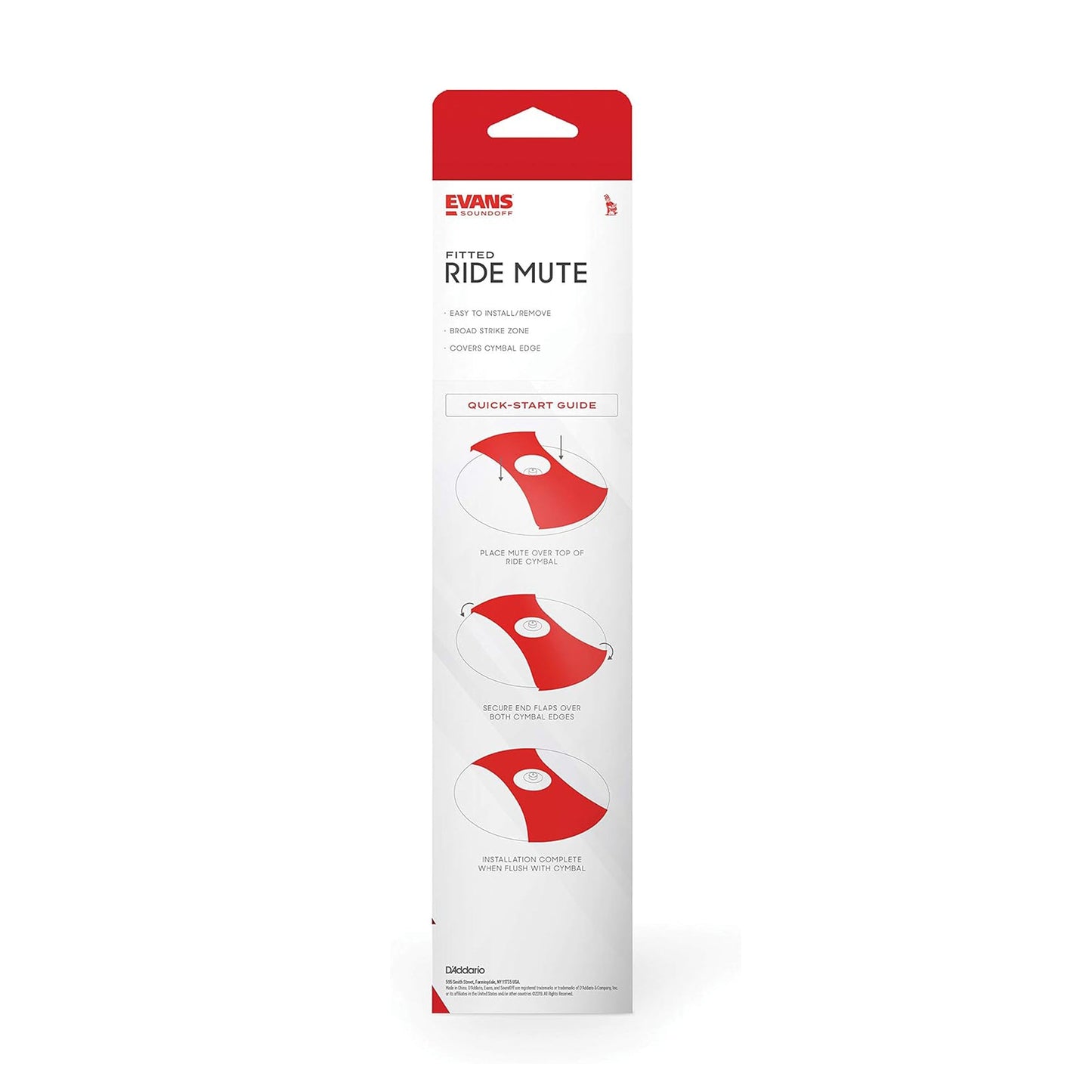 Evans SO20RIDE SoundOff 20" Ride Cymbal Mute