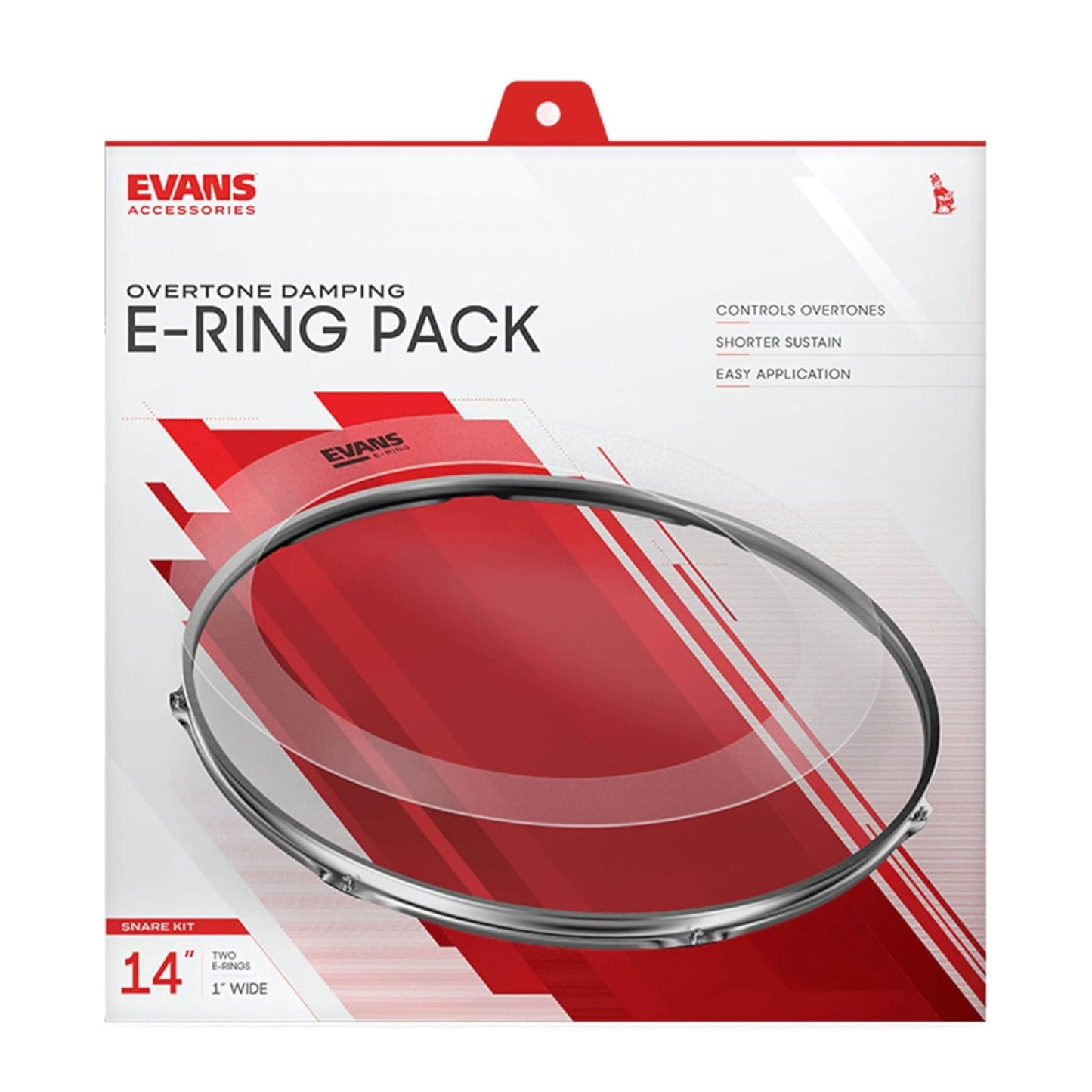 Evans ER-SNARE 14" Snare Drum Overtone Control Ring Pack