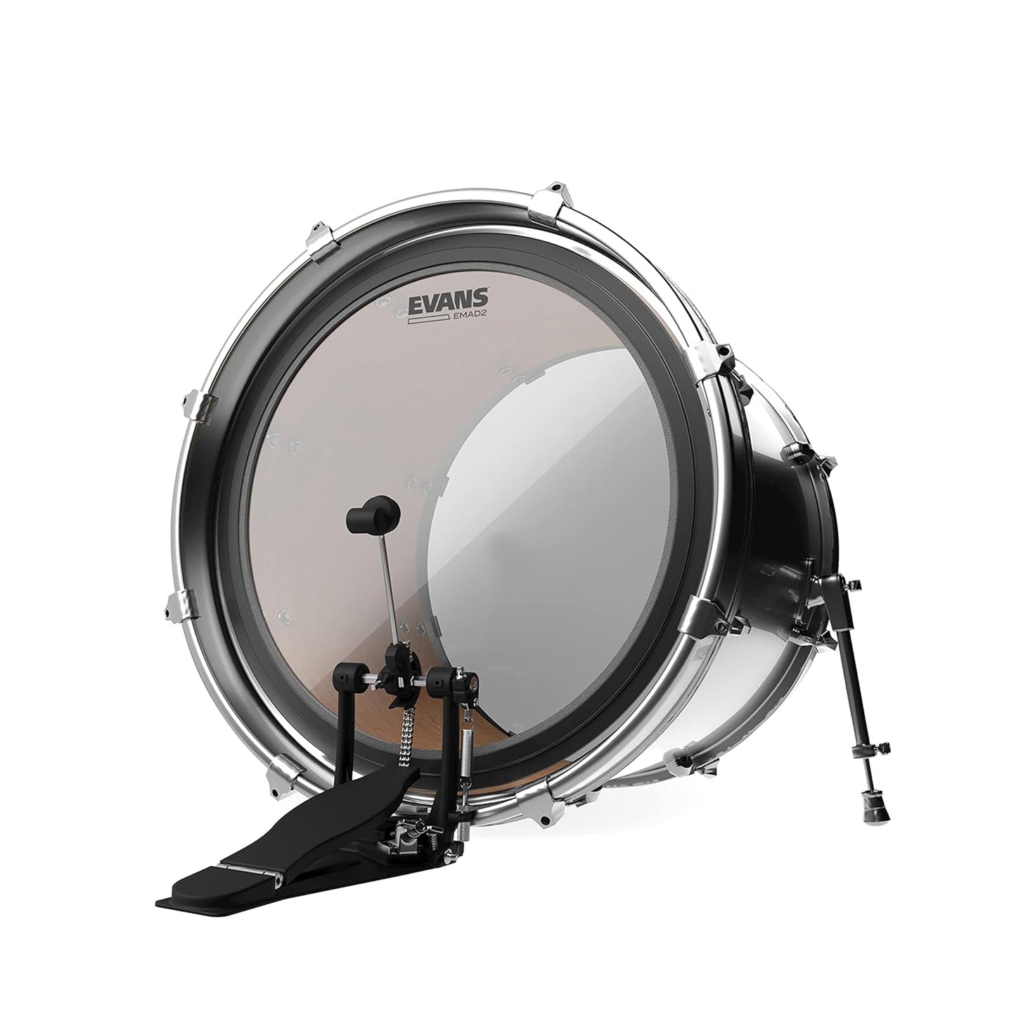 Evans BD22EMAD2 EMAD2 22" Clear Bass Drumhead | Level 360