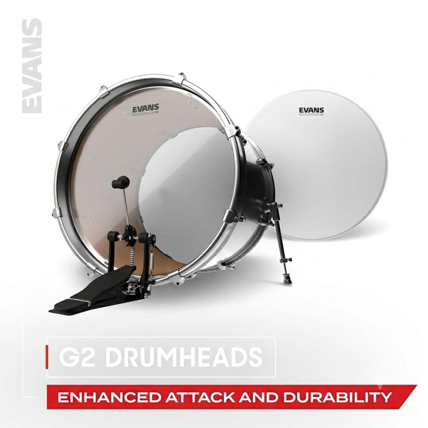 Evans B13G2 Gen G2 13" Coated Tom Drumhead | Batter