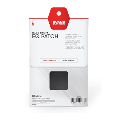Evans EQPB2 Bass Drum Patch | Double Pedal Pack of 2