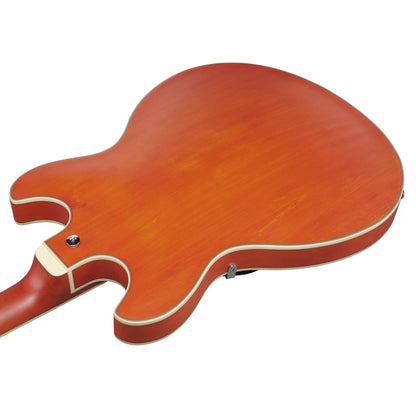 Ibanez AS73-TTF - Semi-Hollow Electric Guitar | Transparent Tangerine Flat