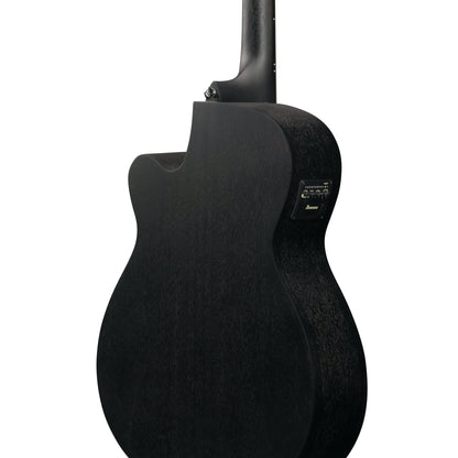 Ibanez VC44CE-WK - Classical Acoustic Electric Guitar | Weathered Black Open Pore