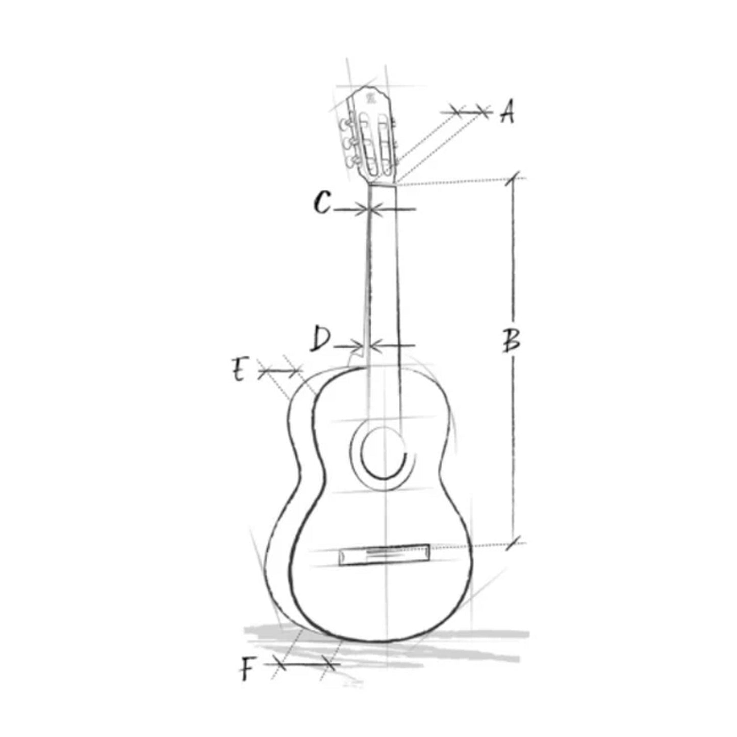 Alhambra 8213 – Flamenco Classical Guitar | Gloss Finish