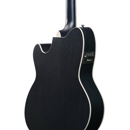Ibanez TCM50FM-ODB - Acoustic Electric Guitar | Open Pore Denim Blue