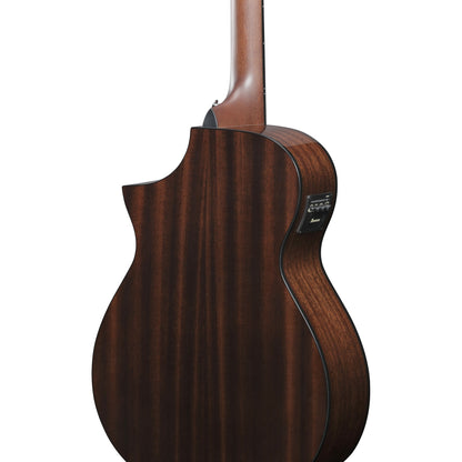 Ibanez AEWC16QA-TKH - Acoustic Electric Guitar | Transparent Black Sunburst High Gloss