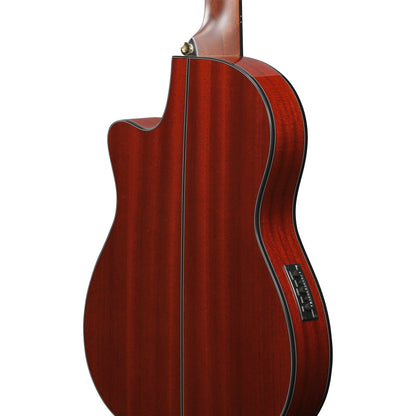 Ibanez GA35TCE-SRR Classical Acoustic Electric Guitar | Sapphire Red High Gloss