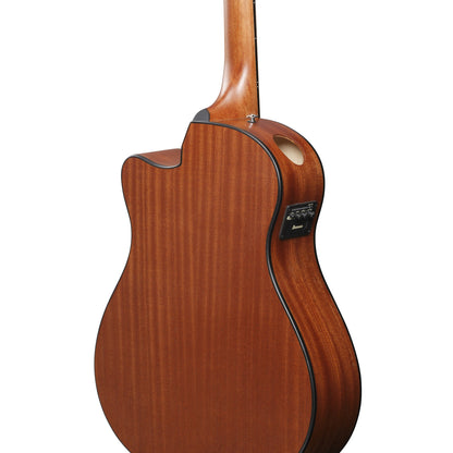 Ibanez AAM50CE-OPN - Acoustic Electric Guitar | Open Pore Natural