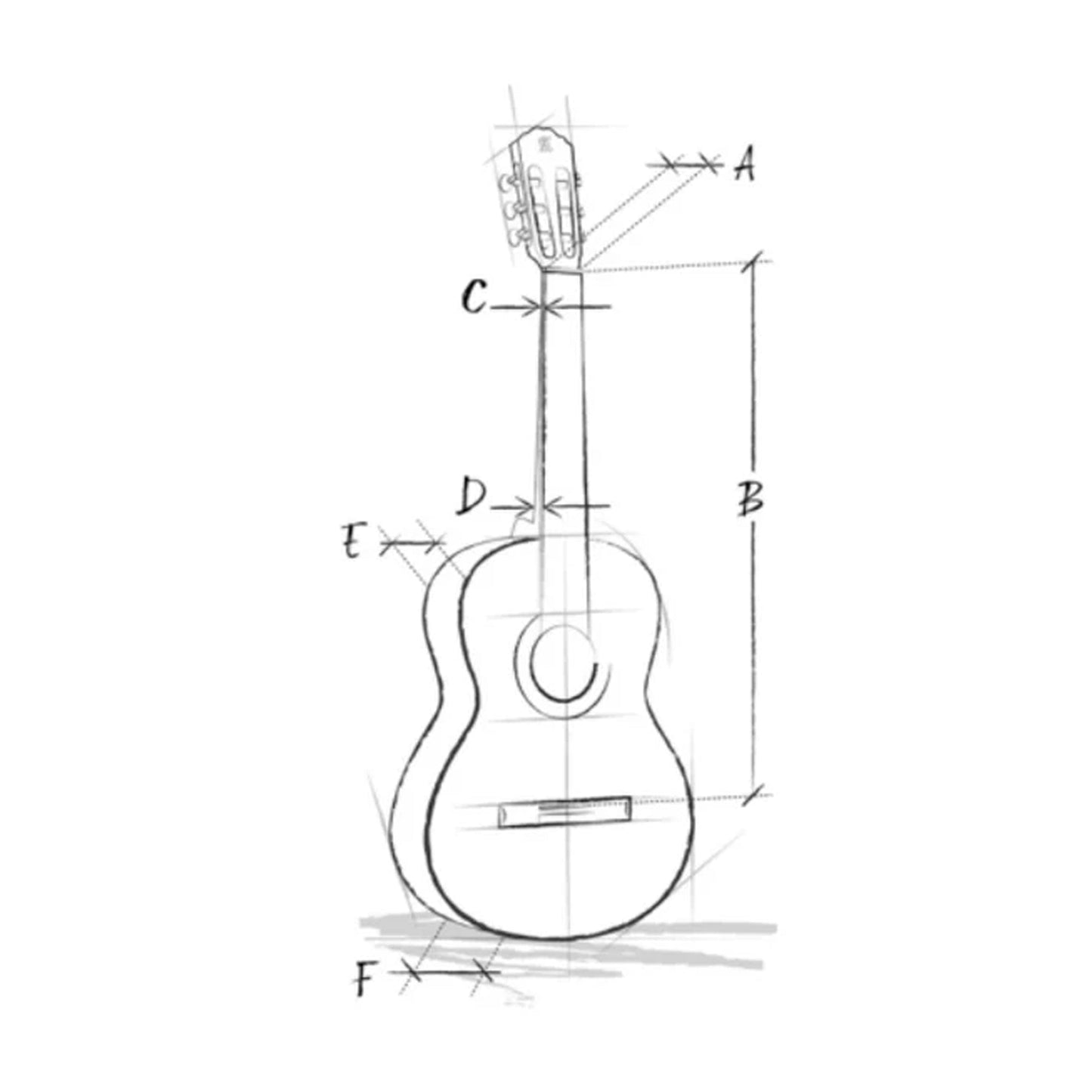 Alhambra 846 V – 3C 7/8 Classical Guitar | Spain