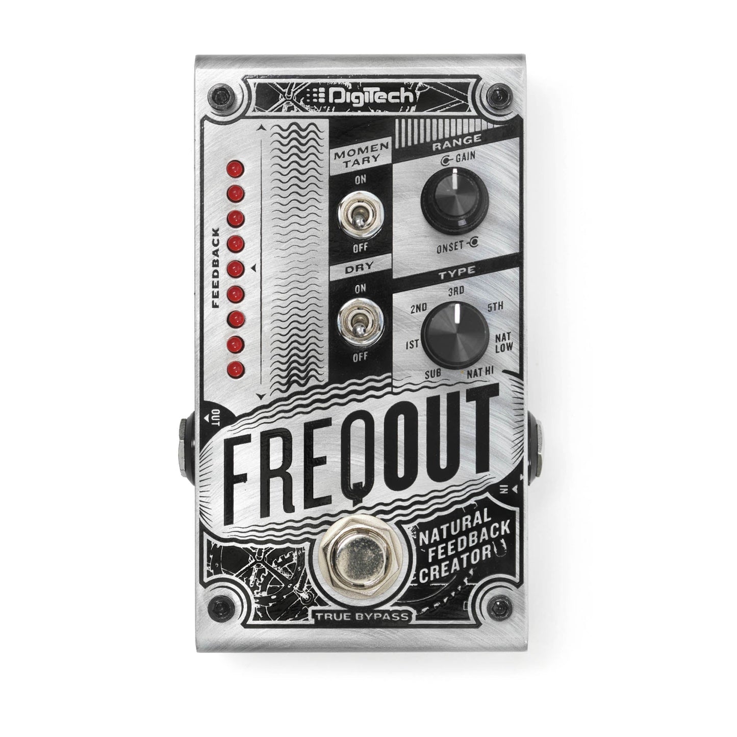 DigiTech FREQOUT-V-00 – Natural Feedback Creator Guitar Pedal