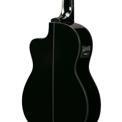 Ibanez GA11CE-BK Classical Electric Guitar | Black High Gloss