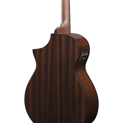 Ibanez AEWC16QA-TLH - Acoustic Electric Guitar | Transparent Blue Sunburst High Gloss