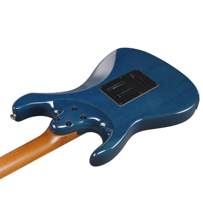 Ibanez AZ22S1F-TXB Electric Guitar | Transparent Turquoise Burst