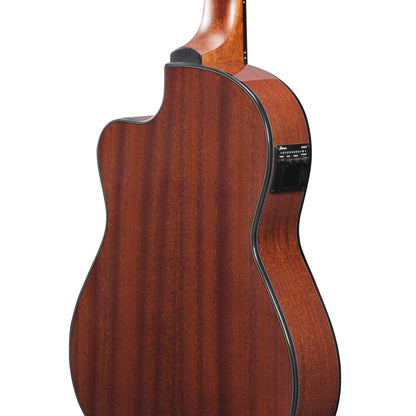 Ibanez GA5TCE3Q-AM Acoustic Electric Guitar | Amber High Gloss