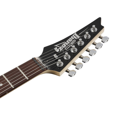Ibanez GRX70QAL-TBB Left Handed Electric Guitar | Transparent Blue Burst