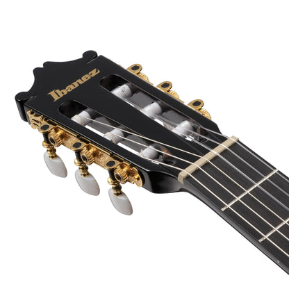 Ibanez GA11CE-BK Classical Electric Guitar | Black High Gloss
