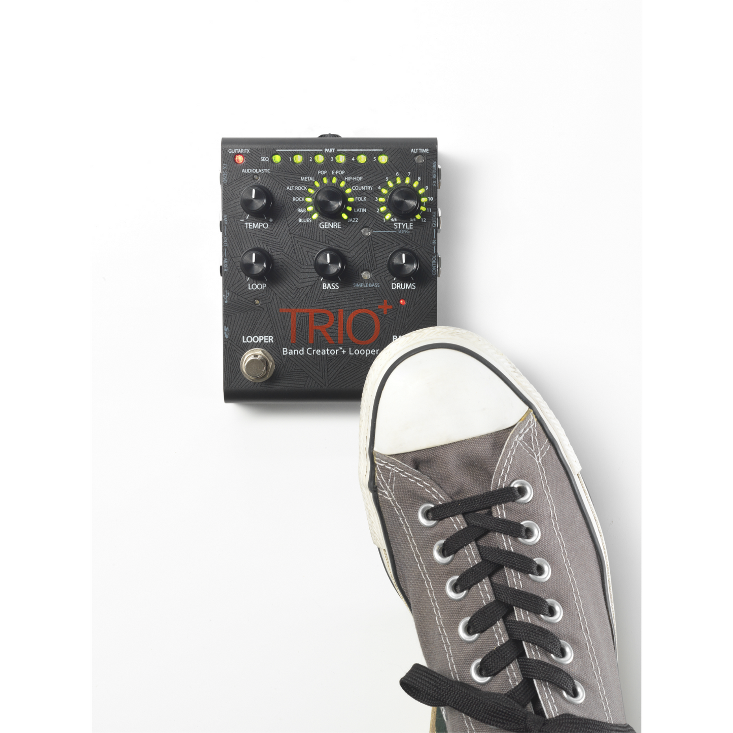 DigiTech TRIOPLUS-V-04 – Band Creator & Looper Guitar Pedal