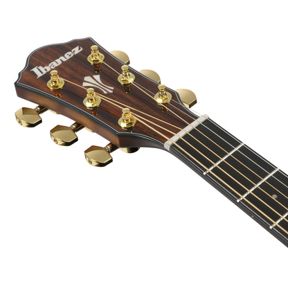 Ibanez AEG74-MHS Acoustic Electric Guitar | Mahogany Sunburst High Gloss