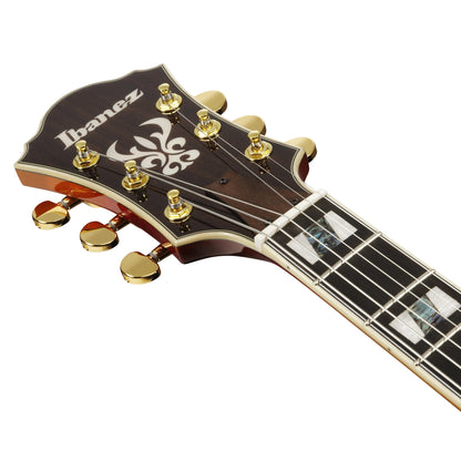 Ibanez AF115-AWB Hollow Body Guitar | Aged Whiskey Burst