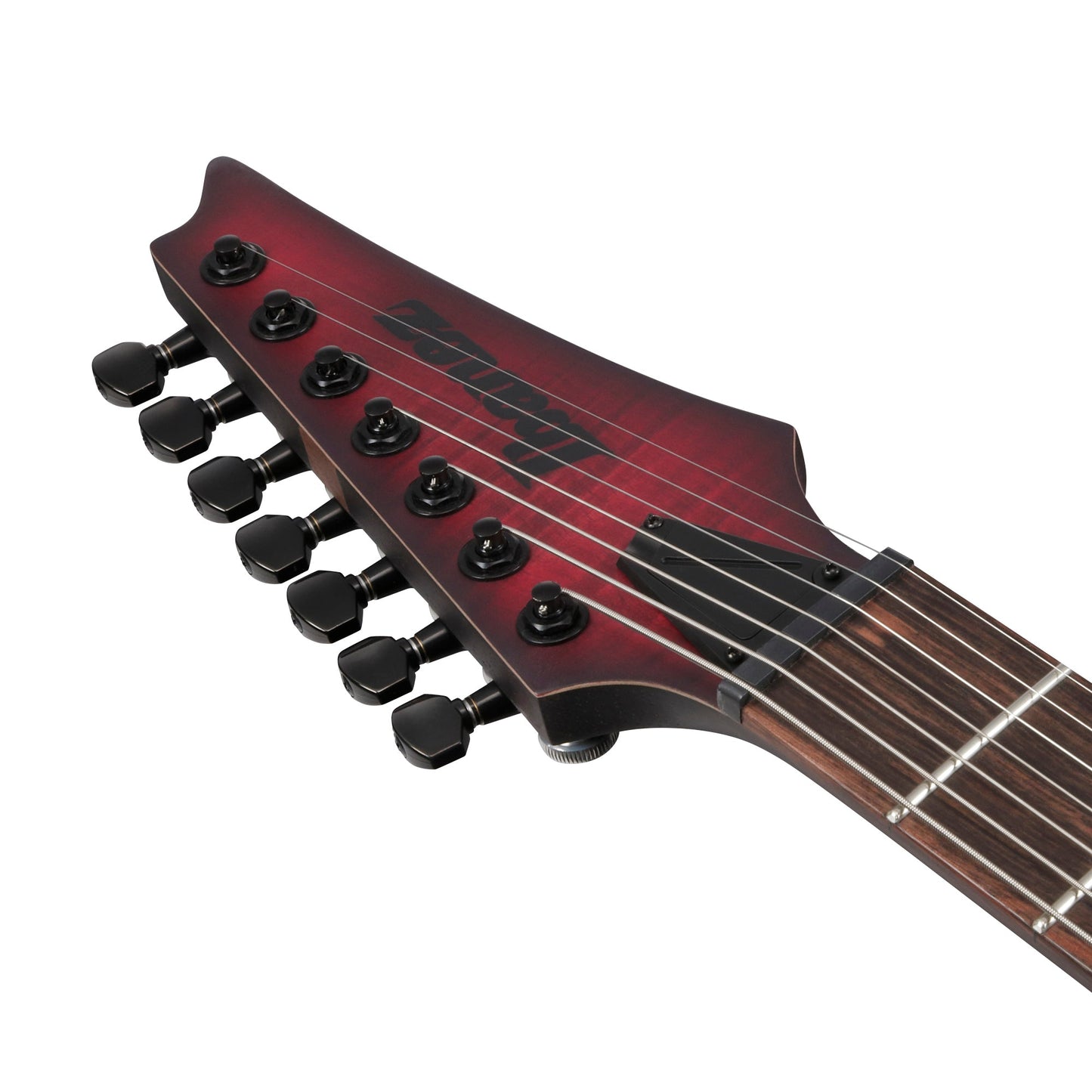 Ibanez RGD721FA-WUF 7-String Electric Guitar | Stained Wine Red Burst Flat