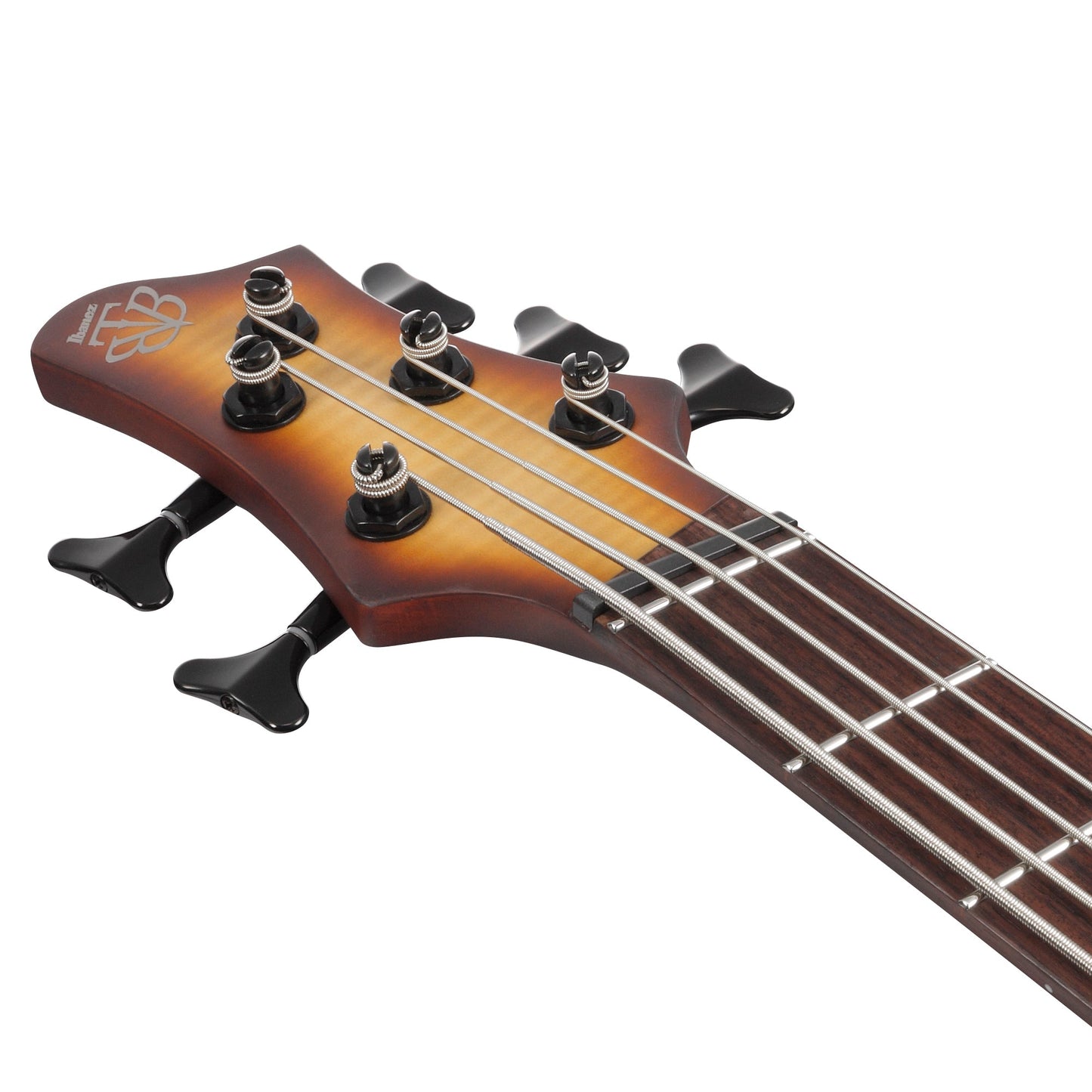 Ibanez BTB705LM-NNF 5-String Bass Guitar | Natural Browned Burst Flat