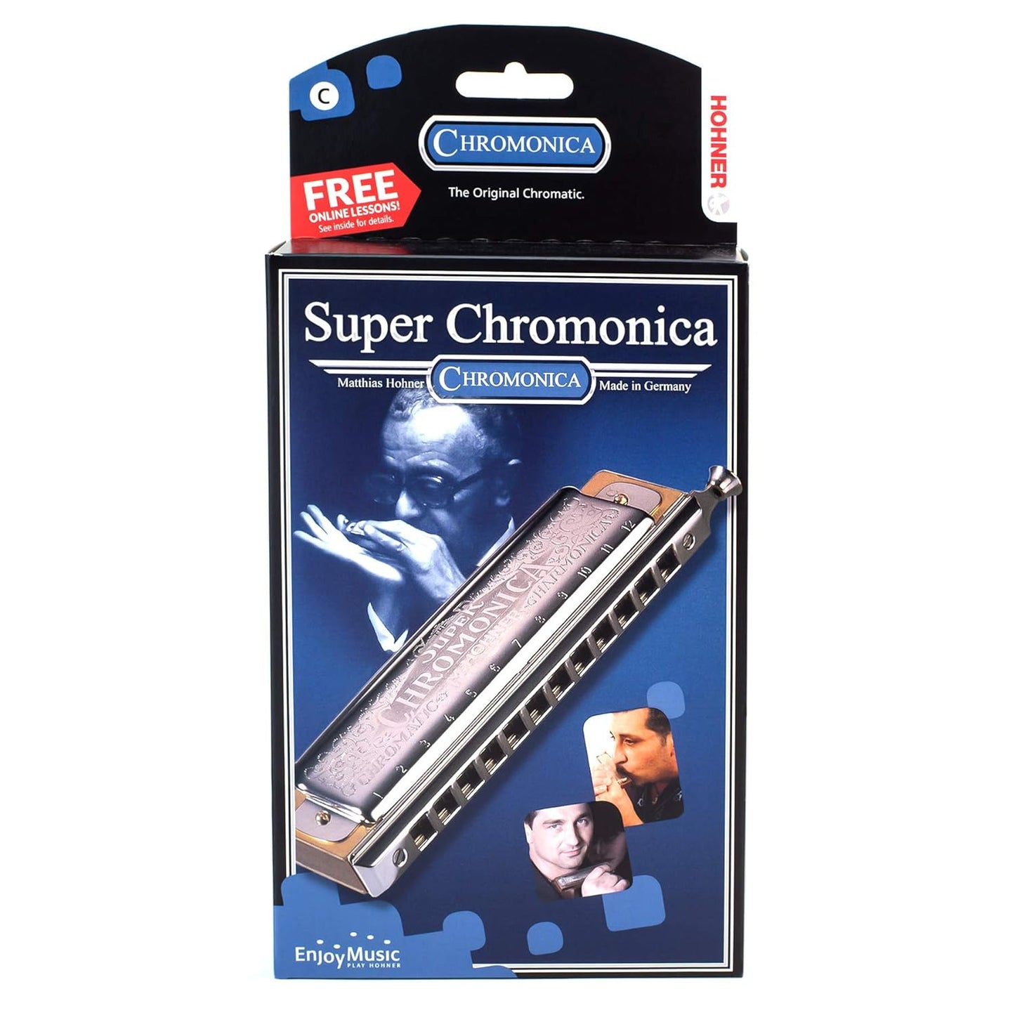 Hohner Super 64 Performance – Chromatic Harmonica | 16 Holes