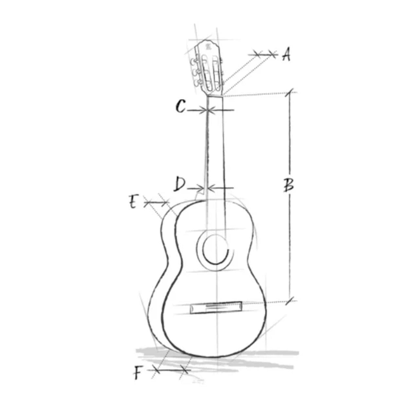 Alhambra 8206 – Flamenco Classical Guitar | Gloss Finish