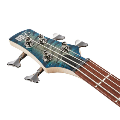 Ibanez SR400EQM-SCB – Bass Guitar | Cosmic Blue Starburst
