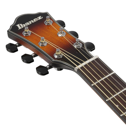 Ibanez AEWC400-AMS - Acoustic Electric Guitar | Amber Sunburst High Gloss