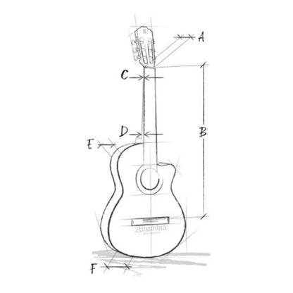 Alhambra 6857 – Flamenco Cutaway Classical Guitar