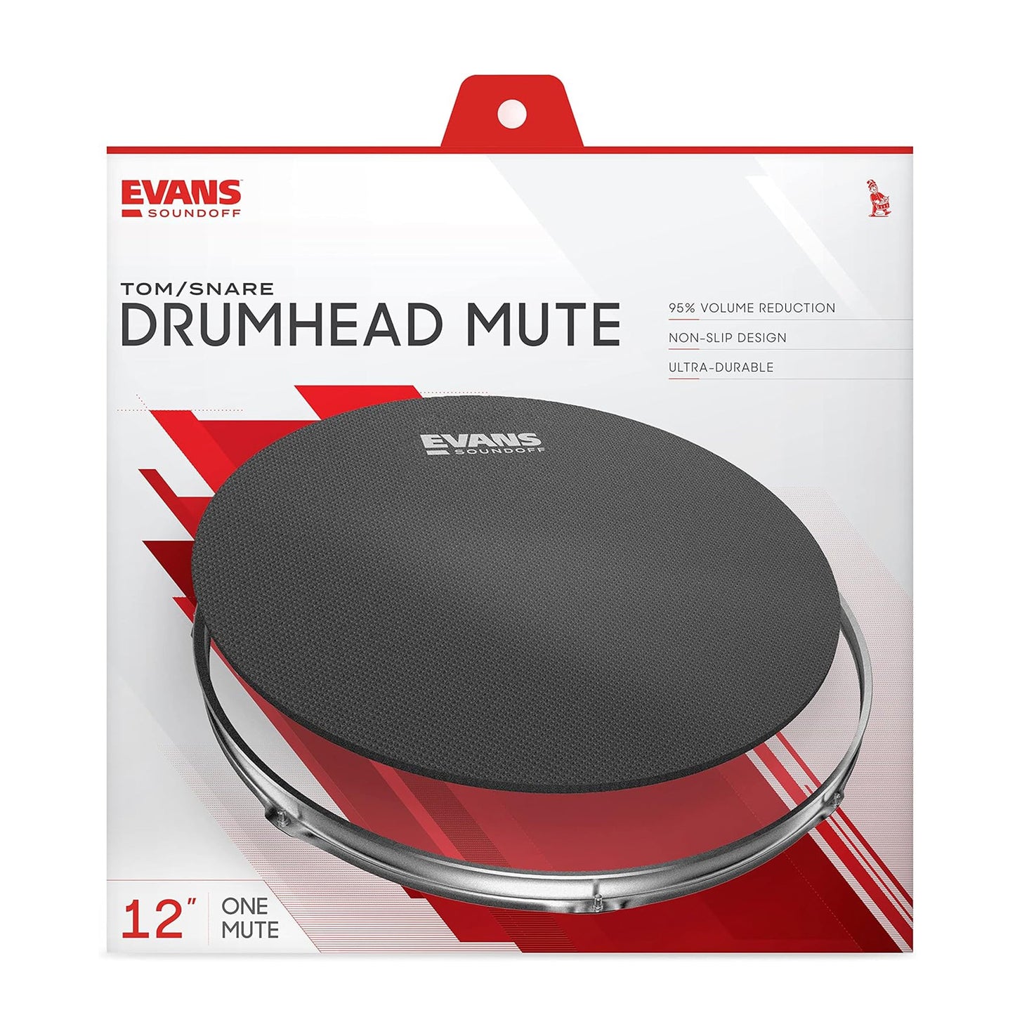 Evans SO-12 SoundOff 12" Snare Tom Drum Mute