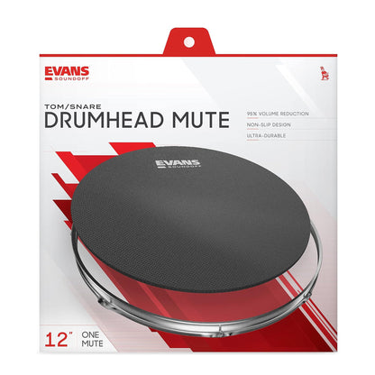 Evans SO-12 SoundOff 12" Snare Tom Drum Mute