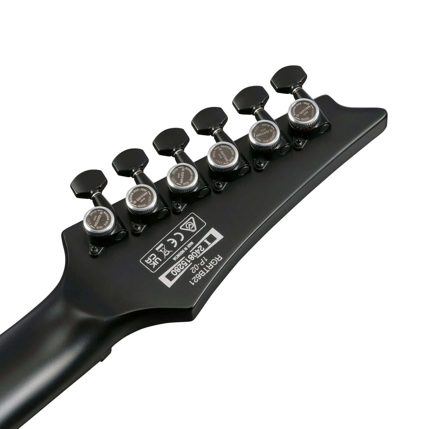 Ibanez RGRTB621-BKF Electric Guitar | Black Flat